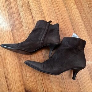 Gucci | Shoes | Gucci Womens Ankle Boots 8b Black Leather Square